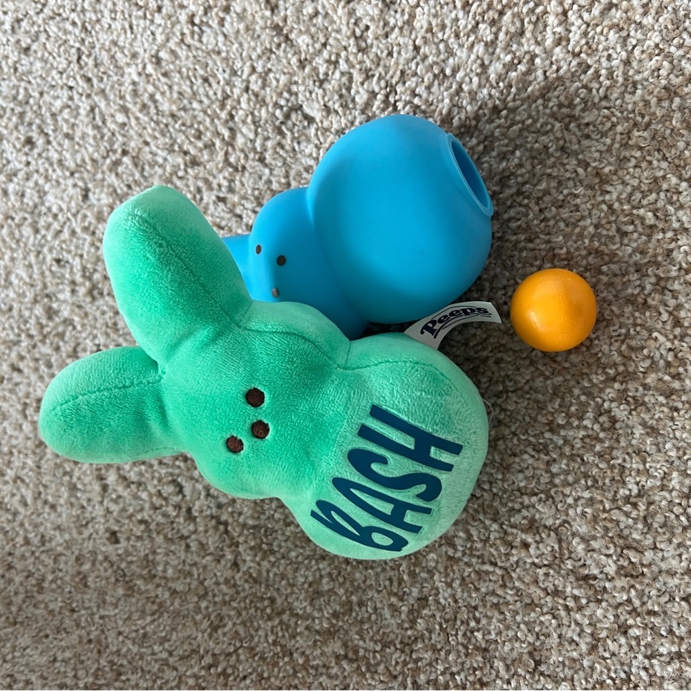 Custom fabric Easter basket with stuffers